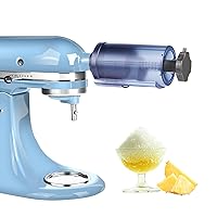 Shave Ice Attachment for KitchenAid Mixer - Snow Cone Maker, Shaved Ice Machine, Ice Crusher,Include 8 Ice Molds, Fit for All KitchenAid Stand Mixer