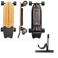 MEEPO Flow Electric Skateboard with Rack Stand