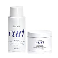 COLOR WOW Curl Wow Coco-motion Lubricating Conditioner & Curl Wow Hooked 100% Clean Shampoo with Root-Locking Technology