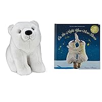 Kohl's Polar Bear 12” Plush On The Night You were Born & Book Set Nancy Tillman