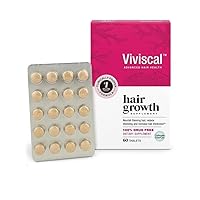 Viviscal Hair Growth Supplements for Women Clinically Proven 180 Tablets 3 Month Supply and 60 Count 1 Month Supply