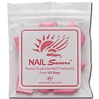 Individual Bag (Contains 10 Finger Tips) protect nails from Tanning Beds / UV Rays