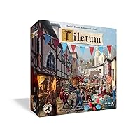 Tiletum - A Deeply Thematic Dice-Management Eurogame, Play As Merchants in The Early Days of The Renaissance, Ages 14+, 1-4 Players, 60-100 Minute Playing Time