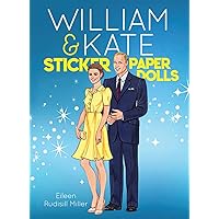 William & Kate Sticker Paper Dolls (Dover Little Activity Books: People)