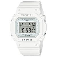 Casio BGD-560 Series Baby-G Wristwatch, wht, Water resistant to 10 ATM