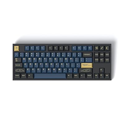 DROP + GMK Redsuns Blue Samurai Custom Mechanical Keyboard Keycap