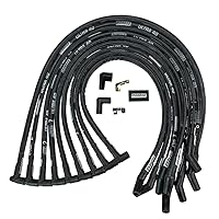 MOROSO WIRE SET,ULTRA 40,SLEEVED,FORD 351W,BLACK 73822