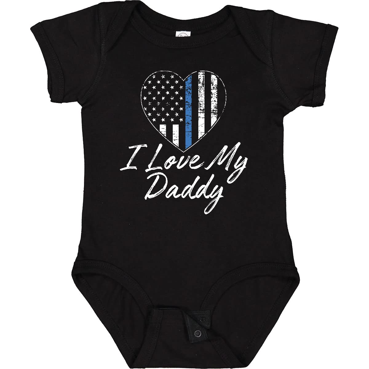 inktastic Police Officer Daddy Law Enforcement Baby Bodysuit