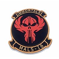 MALS-16 Immortals PVC Patch – with Hook and Loop