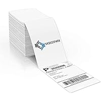 Fan Fold 4”x 6”Direct Thermal Shipping Labels (4000 Labels), (FF-LB)
