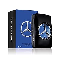 Mercedes-Benz Man Eau De Toilette - Floral, Woody Fragrance for Men with Sensual Notes in 3.4oz Spray