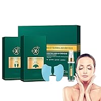 Evevina Korean Soluble Freeze-Dried Collagen Film, Collagen Forehead and Cheek Mask, Hydrating Face Sheet Mask with Collagen, Anti-age, Smooths Out Fine Lines And Wrinkles