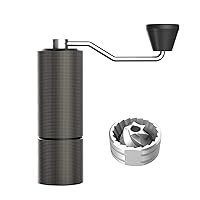 Chestnut C2 Manual Coffee Grinder Capacity 25g with CNC Stainless Steel Conical Burr - Internal Adjustable Setting,Double Bearing Positioning,French Press Coffee for Hand Grinder Gift