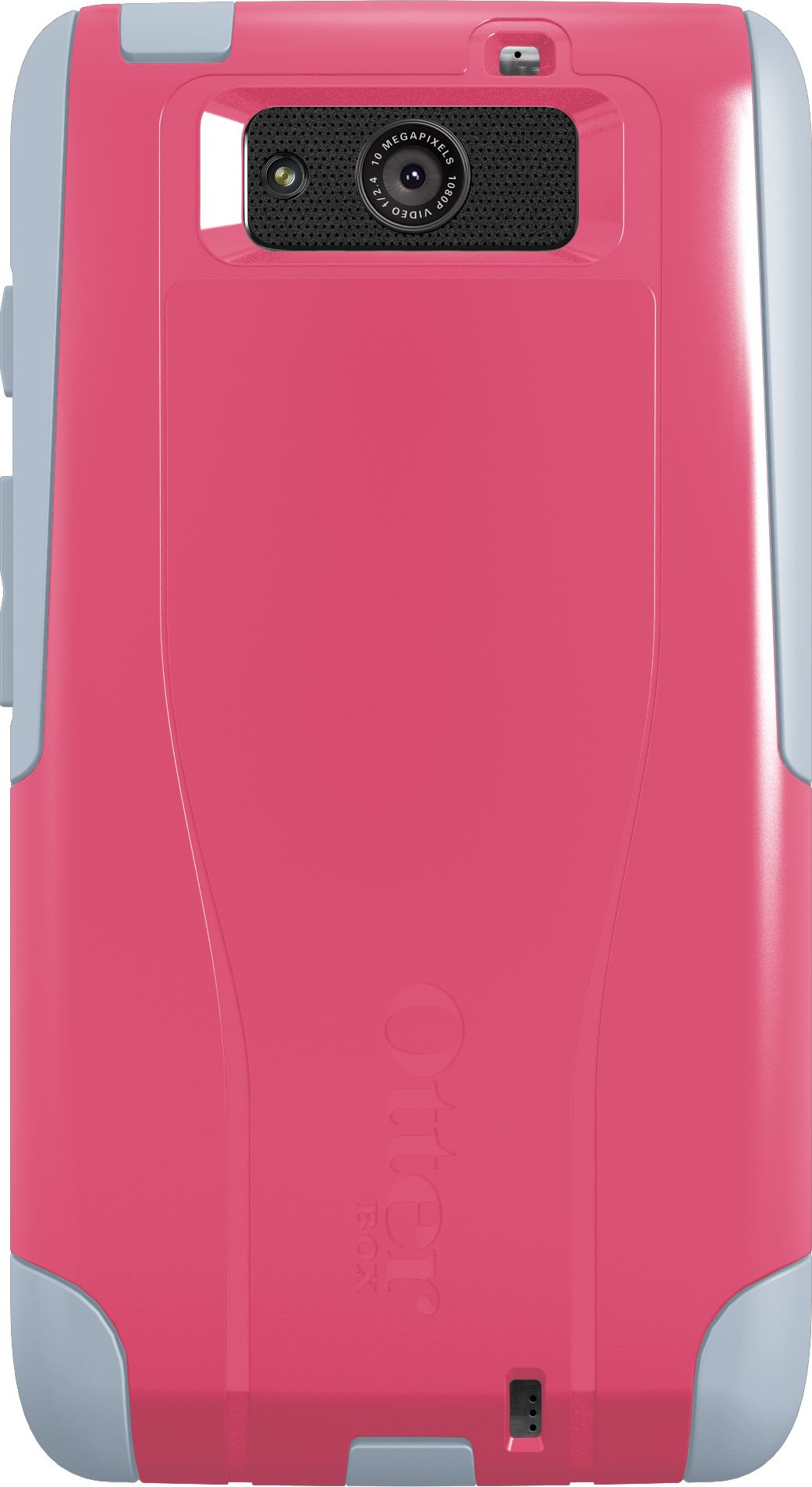 OTTERBOX COMMUTER SERIES Case for Motorola DROID Ultra - Retail Packaging - Pink/Gray