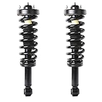 PHILTOP Front Left Right Struts Shock Absorber Assembly Fits F150 2009 2010 2011 2012 2013, Complete Suspension 171141 * 2, Struts with Coil Spring Assemblies SAA694 2 PACKS