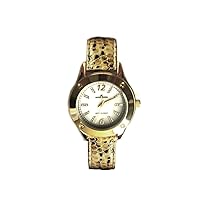 Anne Klein Snake Leather Strap Watch for Women