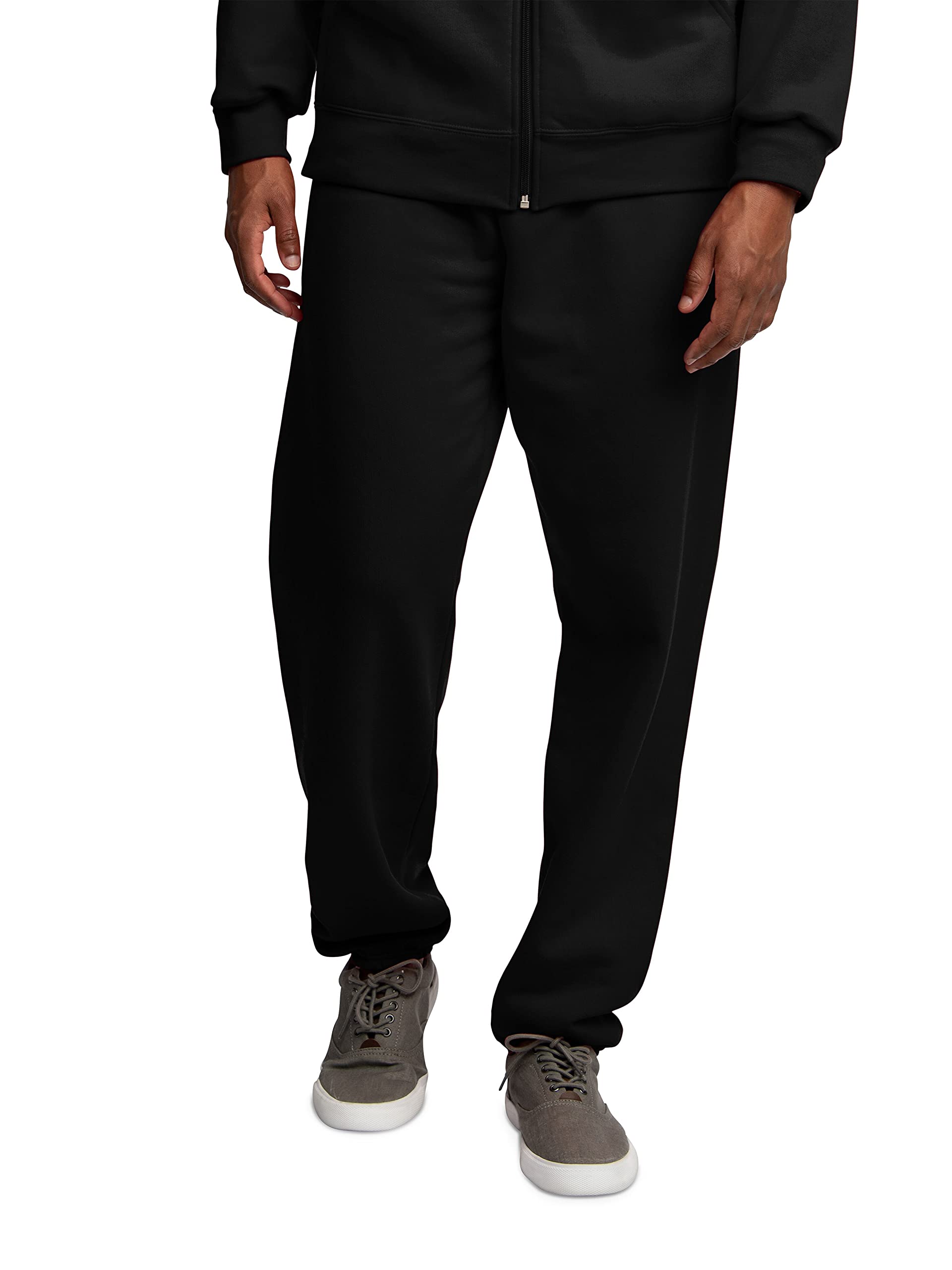 Fruit of the Loom Eversoft Fleece Sweatpants & Joggers with Pockets, Moisture Wicking & Breathable, Sizes S-4X