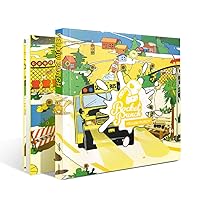 Dreamus Woollim Rocket Punch - YELLOW PUNCH (4th Mini) K-POP Album Pouch+CD+Booklet+Sticker (+ 1 Folded Poster), 220x270x11mm