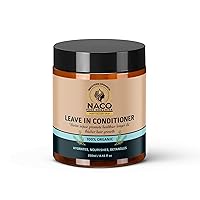 Leave-In Hair Conditioner 100% Natural, chemical Free, 8 Fl Oz