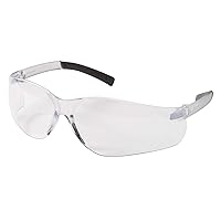 KleenGuard V20 Purity Safety Glasses (25650), UV Protection, Hardcoated Clear Lenses with Clear Temples, 12 Pairs / Case