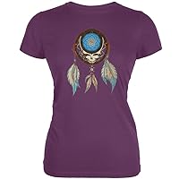 Grateful Dead - Dreamcatcher SYF Purple Juniors T-Shirt - Large