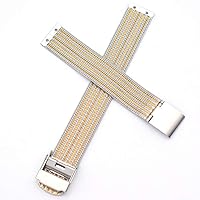 14mm Screwing Stainless Steel Watch Strap Replacement for Skagen Fits Selected Models Listed Below 355SMM1 355SSGS 355SSRS 355SSS1