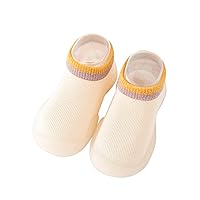 Autumn Children Toddler Shoes Boys and Girls Floor Sports Socks Shoes Solid Color Light and Surprise Shoes Toddler Boys