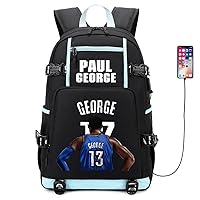 Basketball Player George Multifunction Backpack Travel Backpack Fans Bag For Men Women (Style 6)
