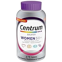 Centrum Silver Women 50+ Multivitamin, 275 Tablets