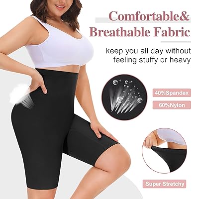 Yeblues Shapewear Thong for Women Tummy Control underwear High