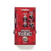 Digitech Mini Pitch Acoustic Guitar Effect Pedal, Red (Whammy Ricochet)