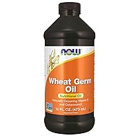 Supplements, Wheat Germ Oil with Essential Fatty Acids (EFAs), Nutritional Oil, 16-Ounce