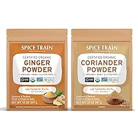 SPICE TRAIN, Ginger Powder (397g) + Coriander Powder (397g)