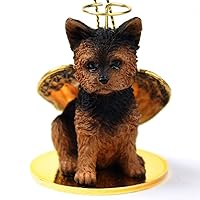 YORKSHIRE TERRIER Dog YORKIE Puppy Cut ANGEL Miniature Resin Christmas Ornament NEW DTA131 by Conversation Concepts