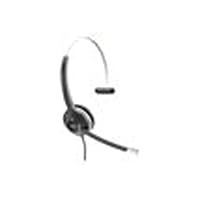 CISCO Headset 531, Wired Single On-Ear Quick Disconnect with USB-C Adapter, Charcoal, 2-Year Limited Liability Warranty (CP-HS-W-531-USBC)