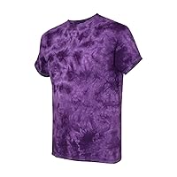 Crystal Tie Dye T-Shirt XL Purple