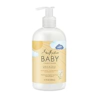 Baby Conditioner for Curly Hair Raw Shea, Chamomile and Argan Oil Moisturizes and Helps Detangle Delicate Curls and Coils 13 oz