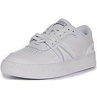 Lacoste L001 321 1 Mens White/Off White Sneakers-UK 12 / EU 47