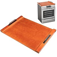 Calmbee Noodle Board Stove Cover with Handles for Gas, Electric stove top (Pine)