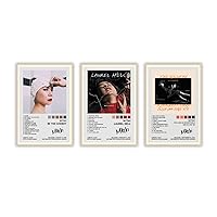 Mitski Poster A Set of 3 Canvas Album Posters Decorative Painting Canvas Wall Posters And Art Picture Print Modern Family Bedroom Decor Posters for Room Aesthetic 12x18inch(30x45cm)-3pcs