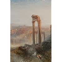 J. M. W. Turner Landscape Painting of Rome: A Lined Notebook / Journal for Fine Art Lovers