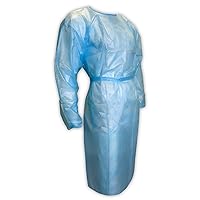 MAGID Level 1 Disposable Isolation Gown, 10 PACK, Size Large