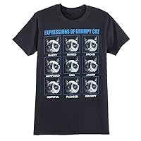 Men's Expressions Grumpy Cat T-Shirt