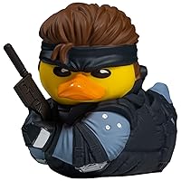 TUBBZ Solid Snake Collectible Rubber Duck Vinyl Figure – Official Metal Gear Solid Merchandise – Action PC & Video Games
