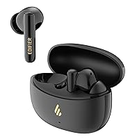 Edifier X5 Pro Active Noise Cancelling Earbuds with AI-Enhanced Calls, Fast Charge, Game Mode, App Customization, IP55 Waterproof, True Wireless Bluetooth 5.3 Technology - Black