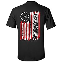 We The People American Flag 1776 Unisex Short Sleeve T-Shirt