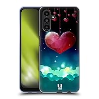 Head Case Designs Floating Heart Love Afloat Soft Gel Case Compatible with Samsung Galaxy A13 5G (2021)