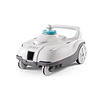 Intex ZX100 Automatic Pressure Side Above Ground Swimming Pool Cleaner with Swivel Joint, 21' Hose, Converter, Debris Tray, and Mesh Filter
