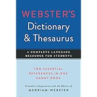 Webster's Dictionary & Thesaurus, Newest Edition