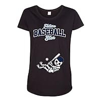 Future Baseball Star Baby Fan Sports Ball Maternity DT T-Shirt Tee